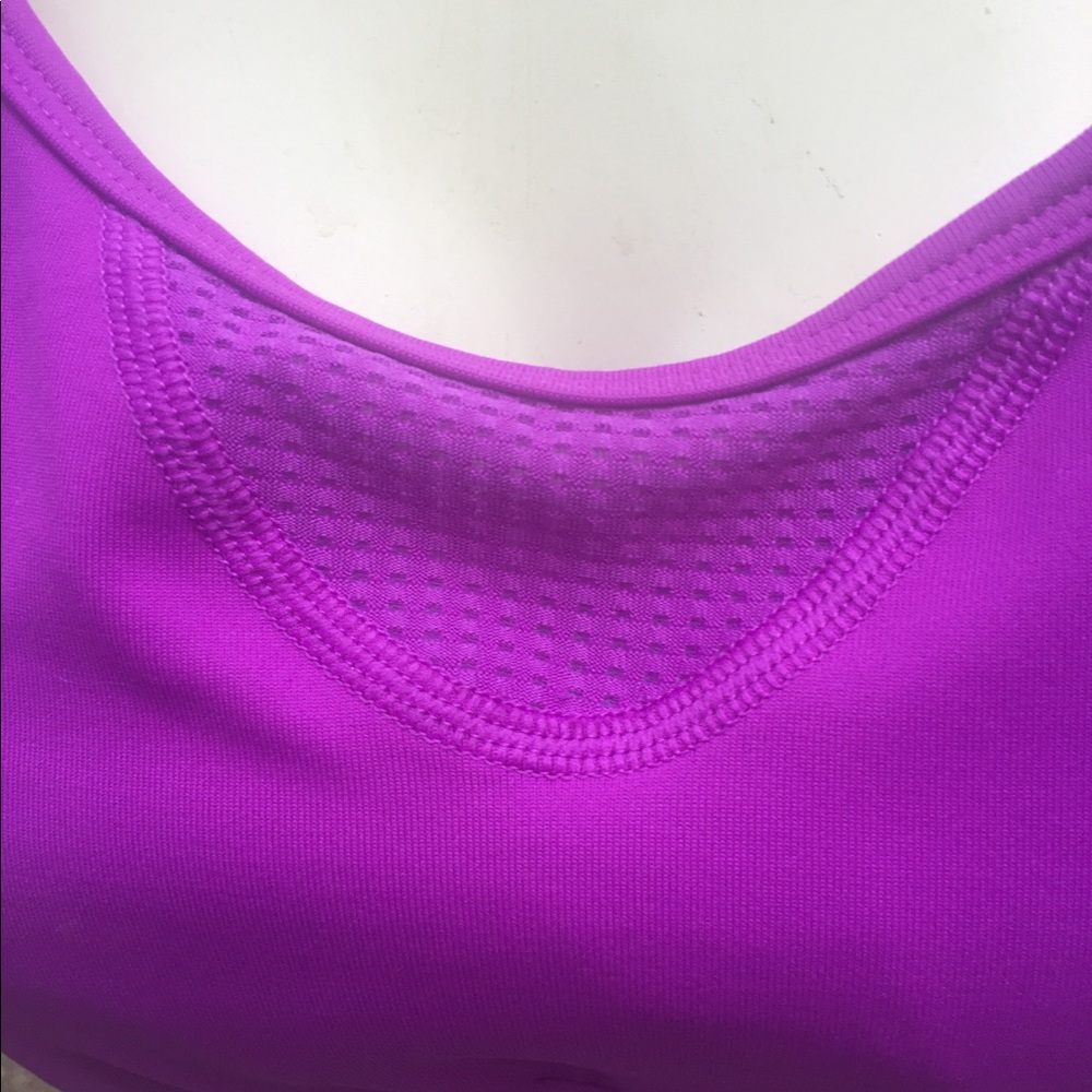 Fila spandex  racerback sports bra in raspberry,free shipping always - Picture 5 of 11